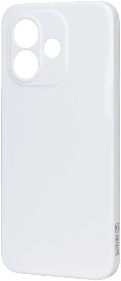 Dėklas OBAL:ME Glossy Cover for Xiaomi Redmi Note 17 4G/5G Baltas