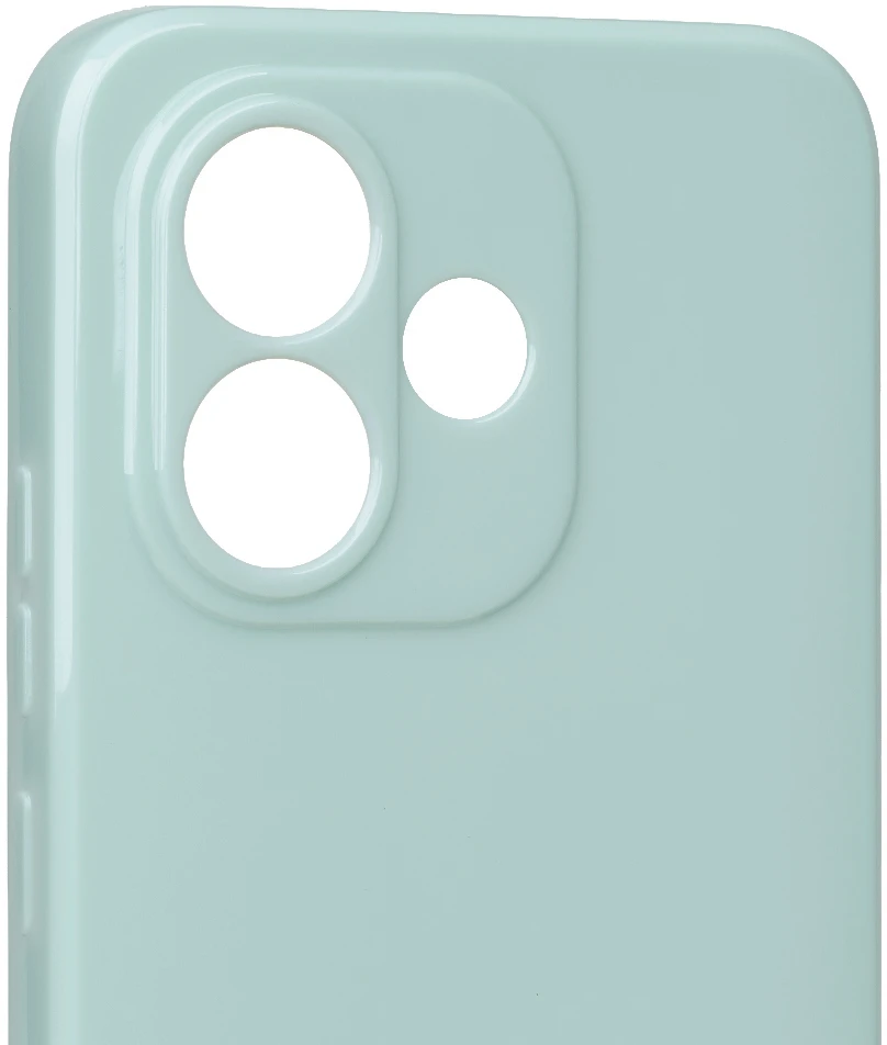 Dėklas OBAL:ME Glossy Cover for Xiaomi Redmi Note 17 4G/5G Mint
