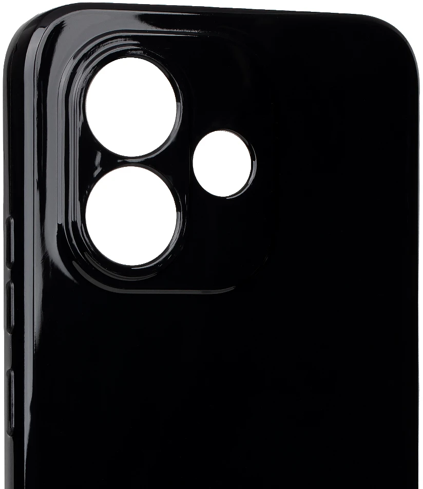 Dėklas OBAL:ME Glossy Cover for Xiaomi Redmi Note 17 4G/5G Juodas