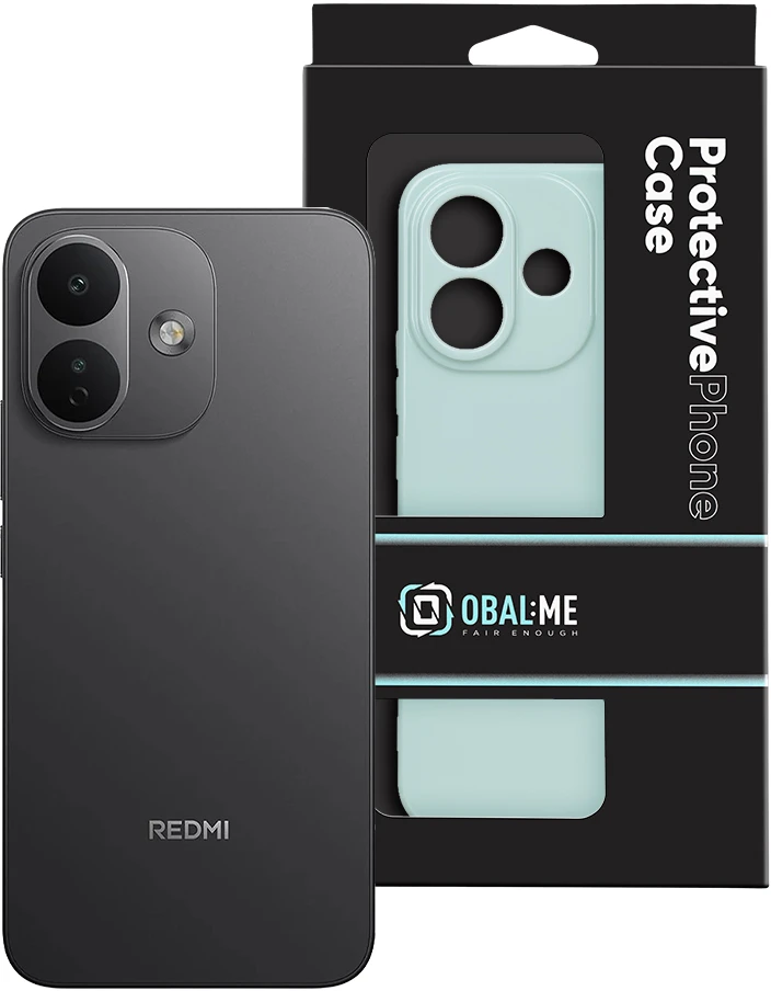 Dėklas OBAL:ME Glossy Cover for Xiaomi Redmi Note 17 Pro 5G Mint
