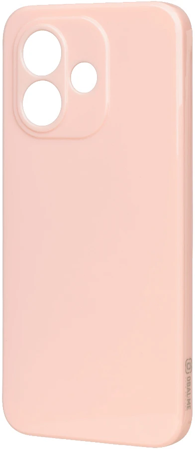Dėklas OBAL:ME Glossy Cover for Xiaomi Redmi Note 17 4G/5G Blush