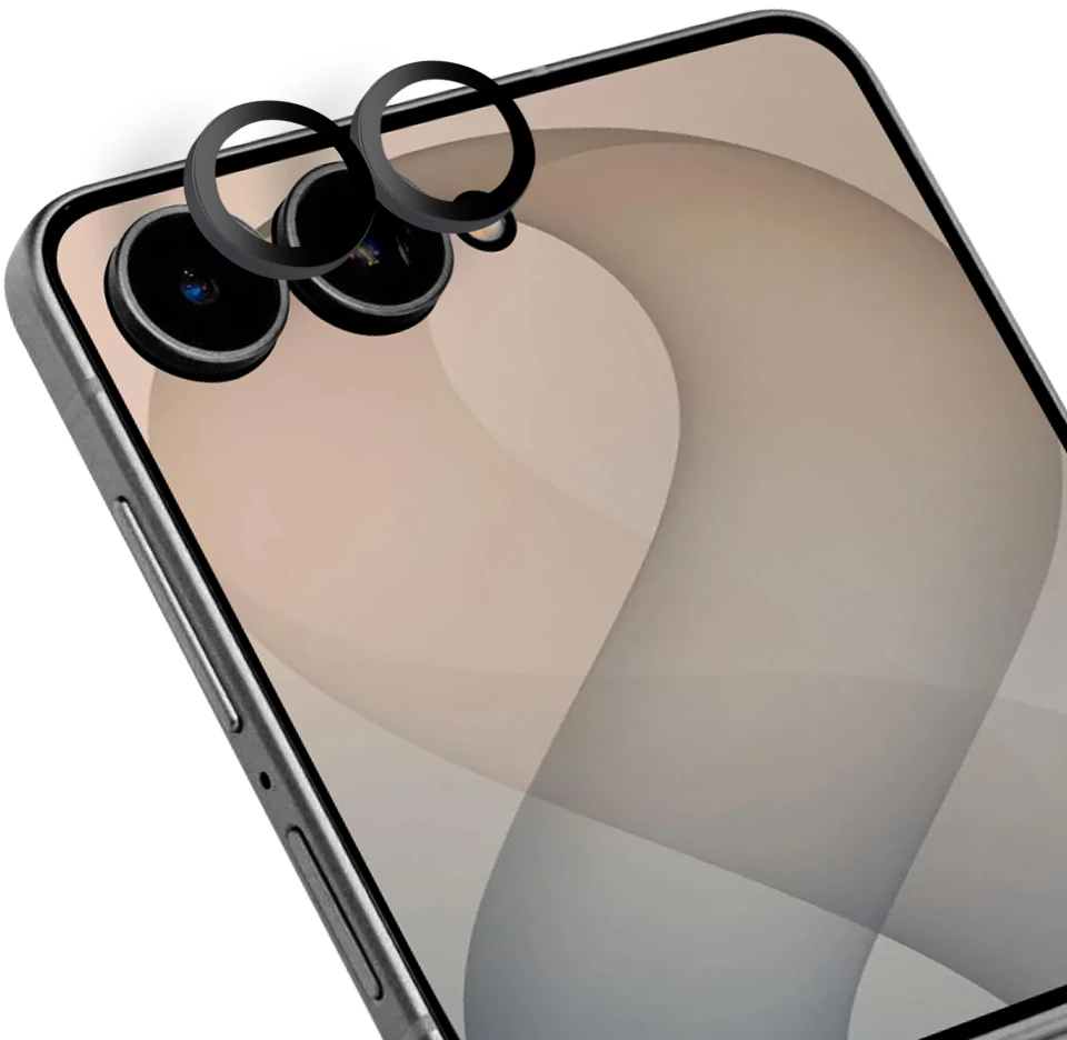 OBAL:ME objektyvo apsauga Samsung Galaxy Z Flip 8 Juodas