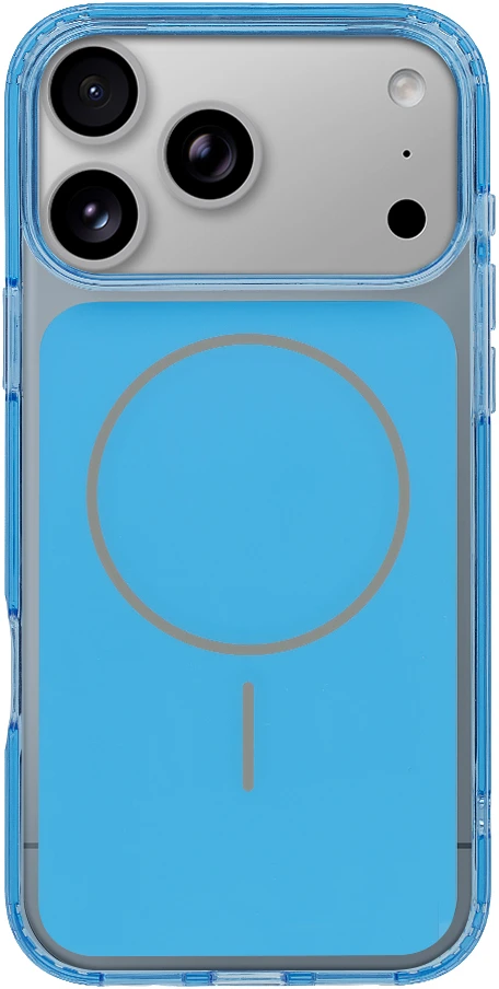 OBAL:ME MagNetix ColorSlate dėklas skirtas iPhone 17 Pro Max/18 Pro Max Light Mėlyna