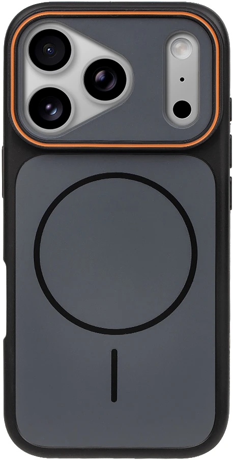 OBAL:ME MagNetix Delta dėklas skirtas iPhone 17 Pro/18 Pro juodos spalvos