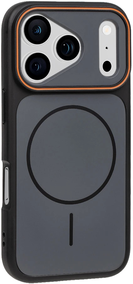 OBAL:ME MagNetix Delta dėklas skirtas iPhone 17 Pro/18 Pro juodos spalvos