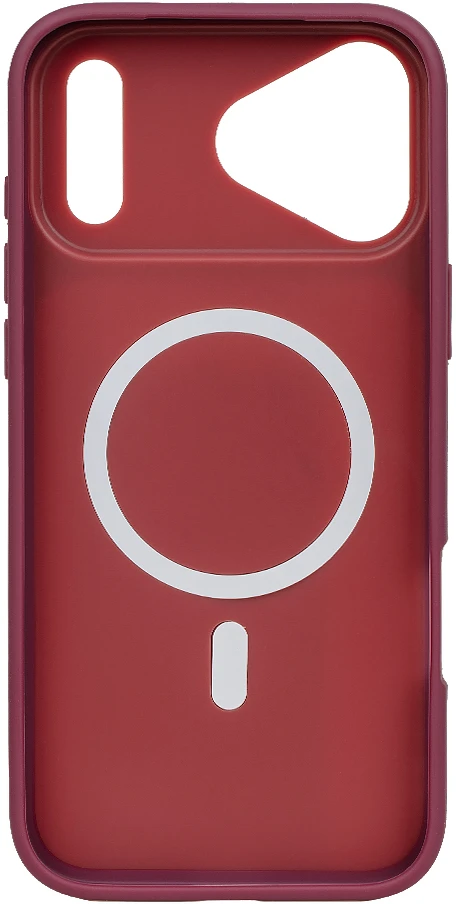 OBAL:ME MagNetix Delta dėklas skirtas iPhone 17 Pro Max/18 Pro Max Wine Raudona
