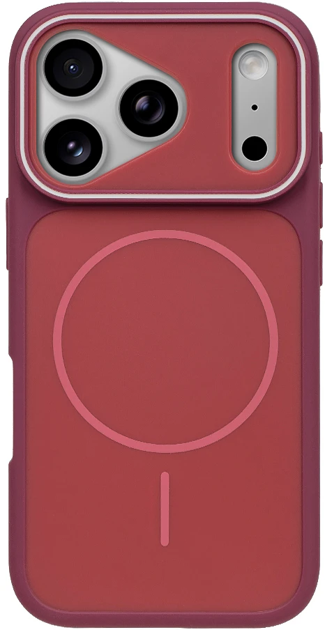 OBAL:ME MagNetix Delta dėklas skirtas iPhone 17 Pro/18 Pro Wine Raudona
