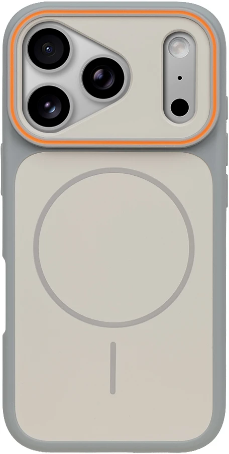 OBAL:ME MagNetix Delta dėklas skirtas iPhone 17 Pro/18 Pro pilkos spalvos