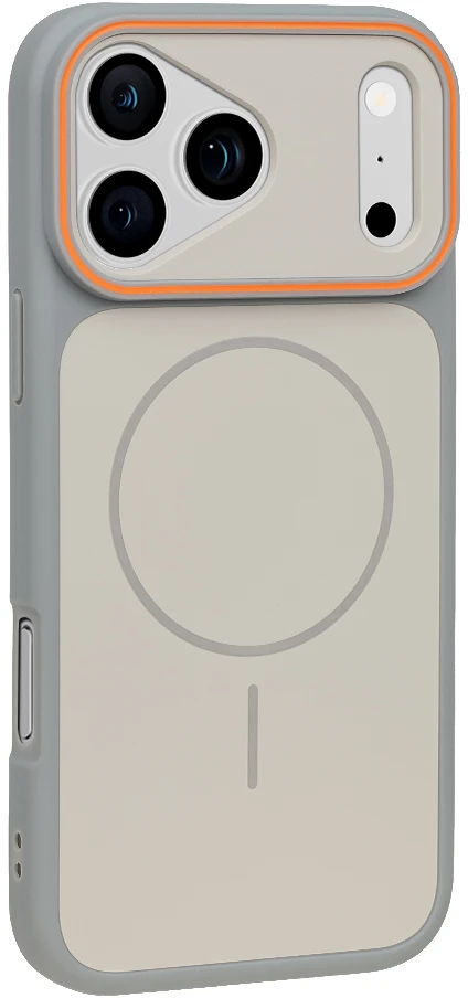 OBAL:ME MagNetix Delta dėklas skirtas iPhone 17 Pro Max/18 Pro Max pilkos spalvos