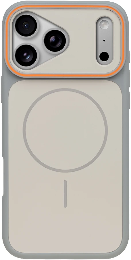 OBAL:ME MagNetix Delta dėklas skirtas iPhone 17 Pro Max/18 Pro Max pilkos spalvos