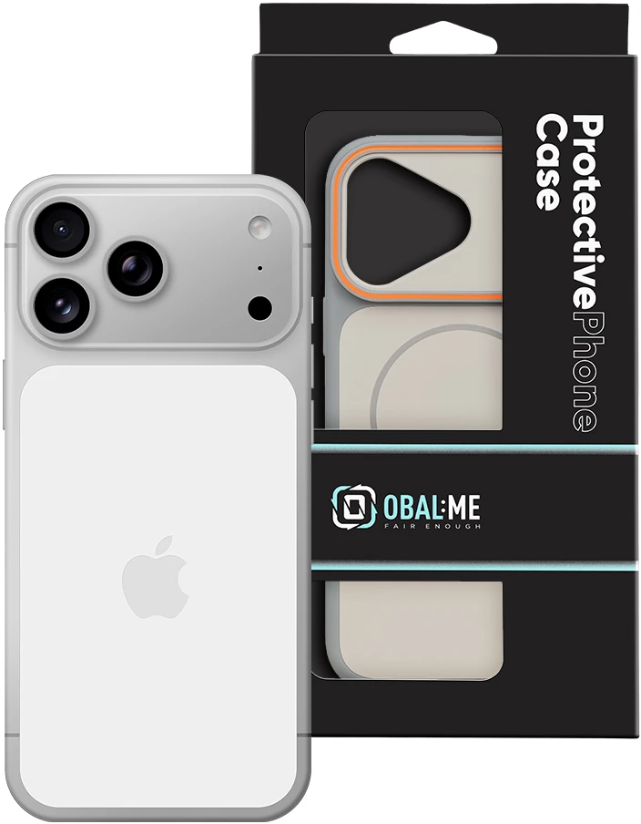 OBAL:ME MagNetix Delta dėklas skirtas iPhone 17 Pro Max/18 Pro Max pilkos spalvos