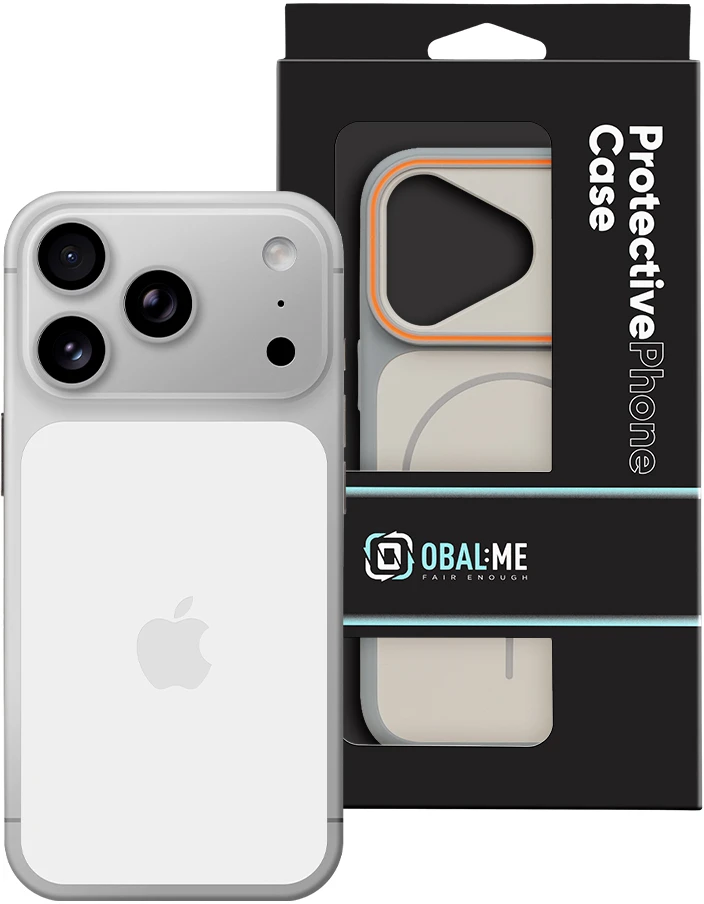 OBAL:ME MagNetix Delta dėklas skirtas iPhone 17 Pro/18 Pro pilkos spalvos