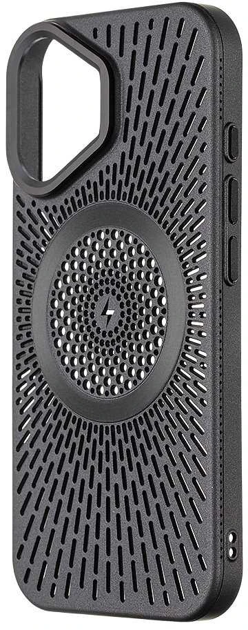 OBAL:ME MagNetix Float dėklas skirtas Apple iPhone 17 juodos spalvos