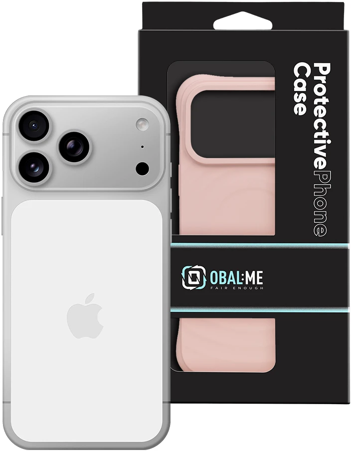 OBAL:ME MagNetix Orbit dėklas skirtas iPhone 17 Pro Max/18 Pro Max rožinės spalvos