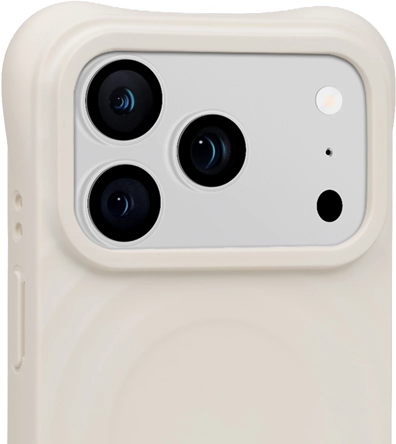 OBAL:ME MagNetix Orbit dėklas skirtas iPhone 17 Pro/18 Pro rusvai gelsvas