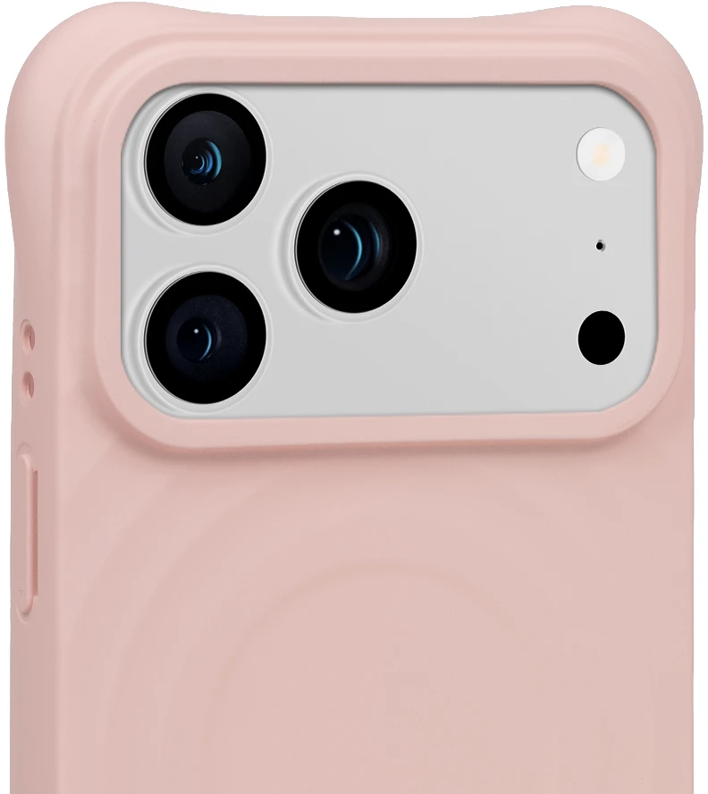 OBAL:ME MagNetix Orbit dėklas skirtas iPhone 17 Pro Max/18 Pro Max rožinės spalvos