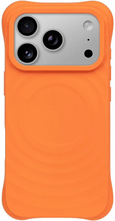 OBAL:ME MagNetix Orbit dėklas skirtas iPhone 17 Pro/18 Pro oranžinės spalvos