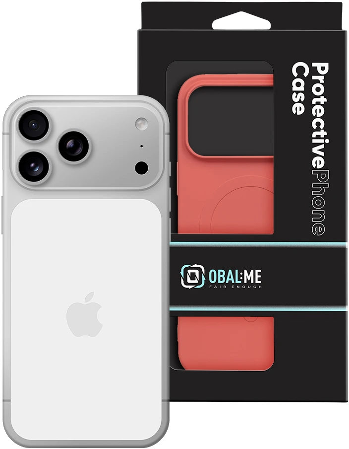 OBAL:ME MagNetix Sculpt dėklas skirtas iPhone 17 Pro Max/18 Pro Max Brick Raudona
