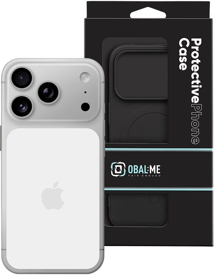 OBAL:ME MagNetix Sculpt dėklas skirtas iPhone 17 Pro/18 Pro juodos spalvos