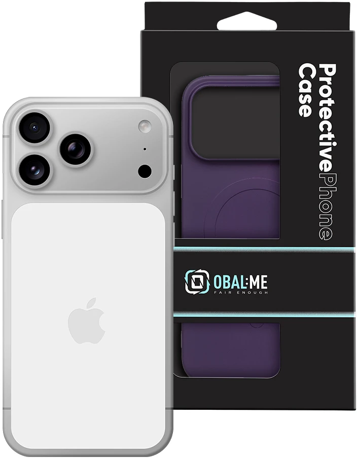 OBAL:ME MagNetix Sculpt dėklas skirtas iPhone 17 Pro Max/18 Pro Max Plum violetinės spalvos