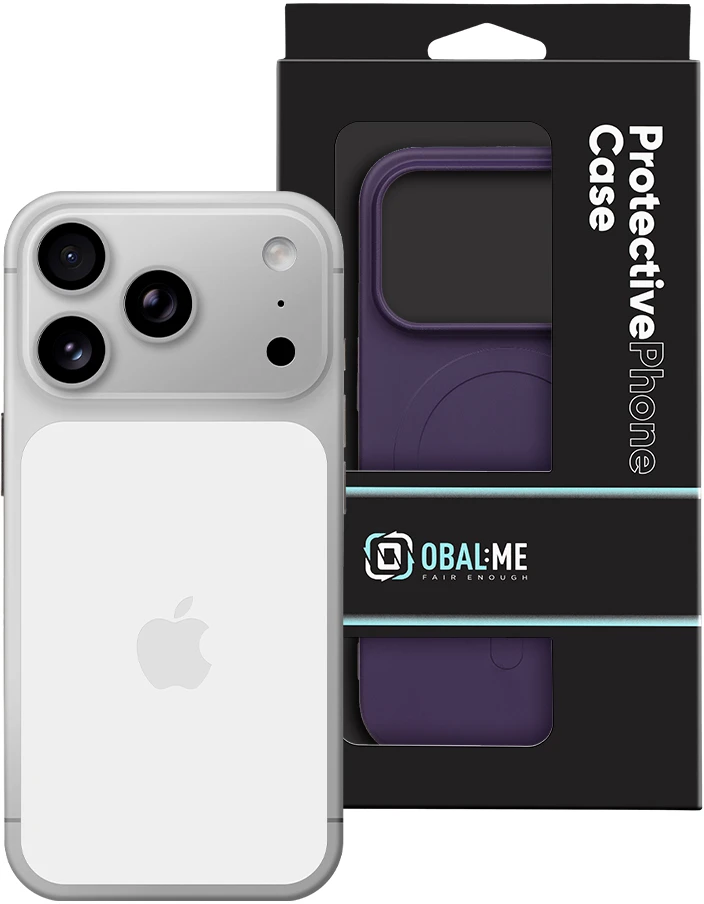 OBAL:ME MagNetix Sculpt dėklas skirtas iPhone 17 Pro/18 Pro, slyvų violetinės spalvos