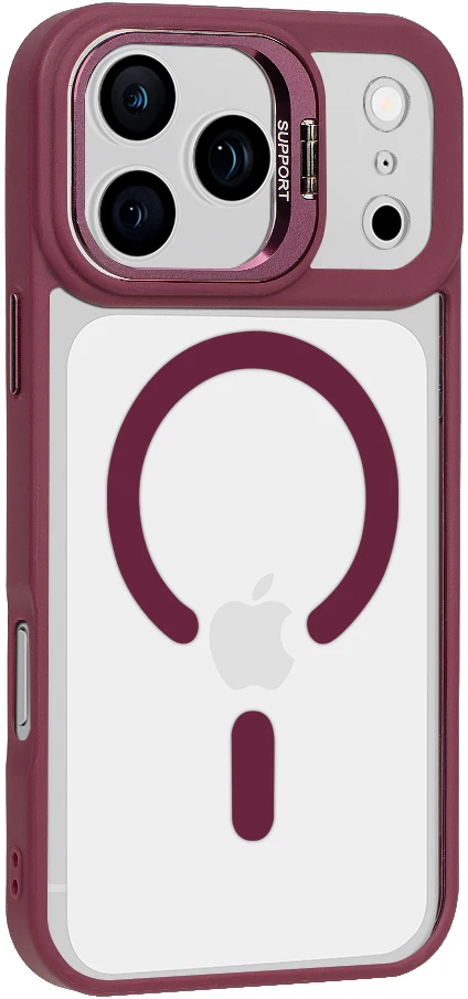 OBAL:ME MagNetix Versa dėklas skirtas iPhone17 Pro Max/18 Pro Max Wine Raudona