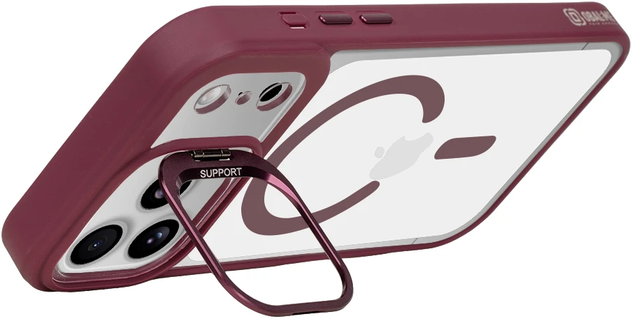 OBAL:ME MagNetix Versa dėklas skirtas iPhone17 Pro Max/18 Pro Max Wine Raudona