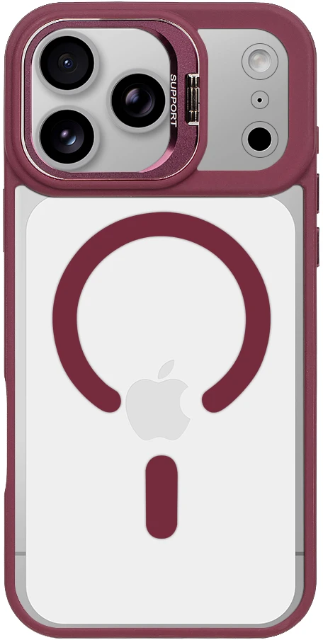 OBAL:ME MagNetix Versa dėklas skirtas iPhone17 Pro Max/18 Pro Max Wine Raudona