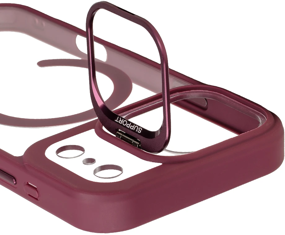 OBAL:ME MagNetix Versa dėklas skirtas iPhone17 Pro Max/18 Pro Max Wine Raudona