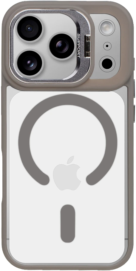 OBAL:ME MagNetix Versa dėklas skirtas iPhone 17 Pro/18 Pro pilkos spalvos