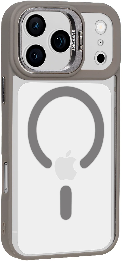 OBAL:ME MagNetix Versa dėklas skirtas iPhone17 Pro Max/18 Pro Max pilkos spalvos