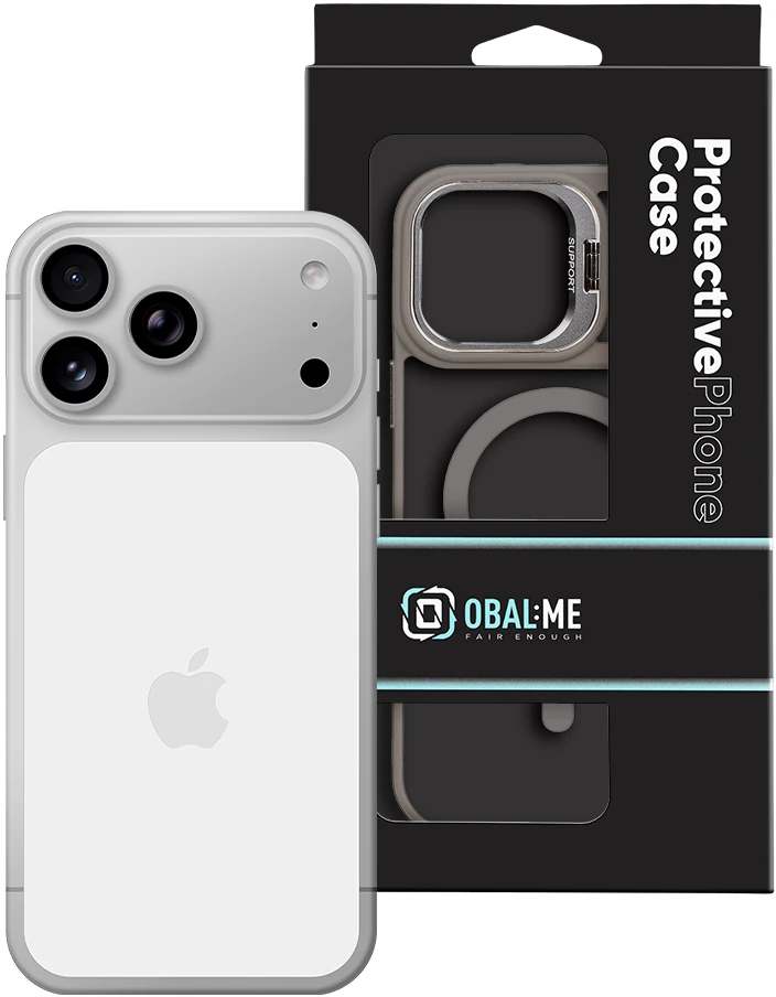 OBAL:ME MagNetix Versa dėklas skirtas iPhone17 Pro Max/18 Pro Max pilkos spalvos