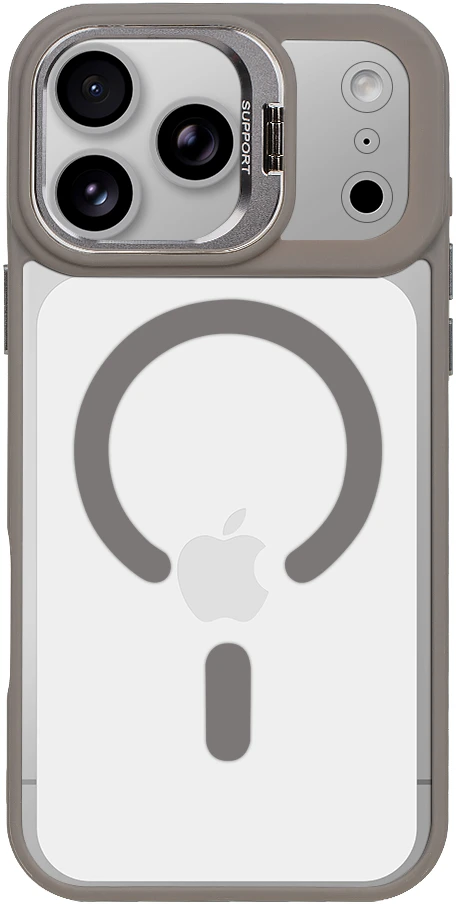 OBAL:ME MagNetix Versa dėklas skirtas iPhone17 Pro Max/18 Pro Max pilkos spalvos