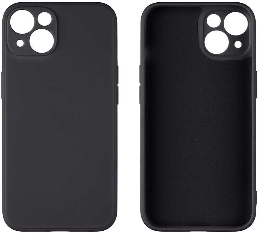 OBAL:ME Matinis TPU dėklas Apple iPhone 13 Juodas