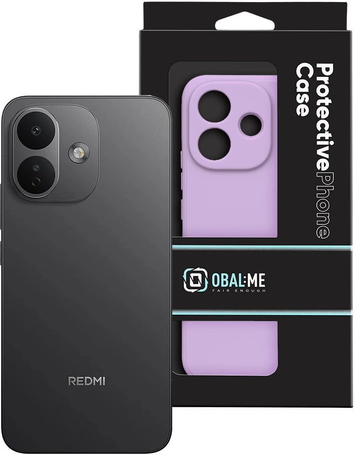 Dėklas OBAL:ME Matte TPU Cover for Xiaomi Redmi Note 17 Pro 5G Violetinė