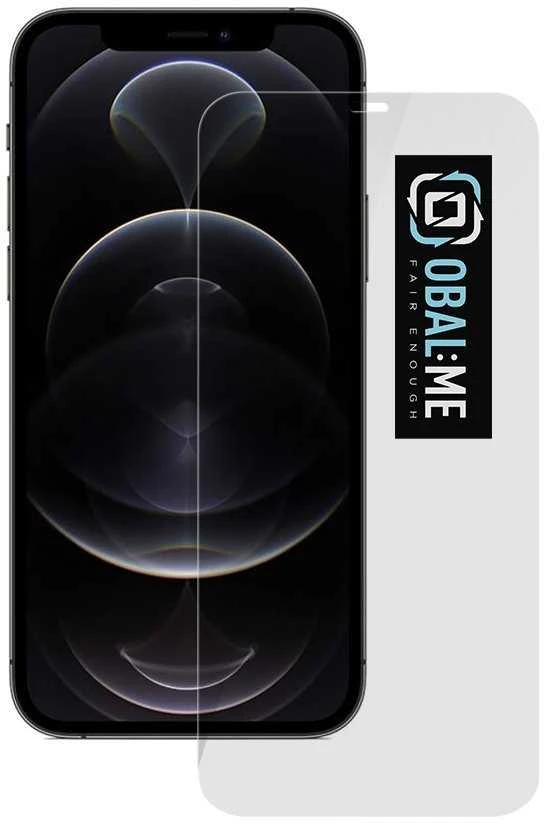 OBAL:ME Multipack 2.5D apsauginis stiklas skirtas Apple iPhone 12/12 Pro Clear (10vnt)