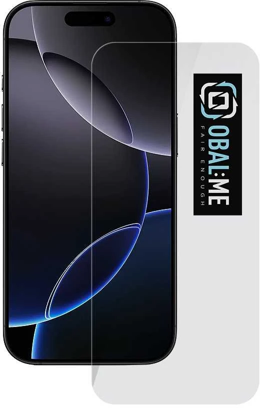 OBAL:ME Multipack 2.5D apsauginis stiklas Screen Protector skirtas Apple iPhone 16 Pro Clear (10vnt)