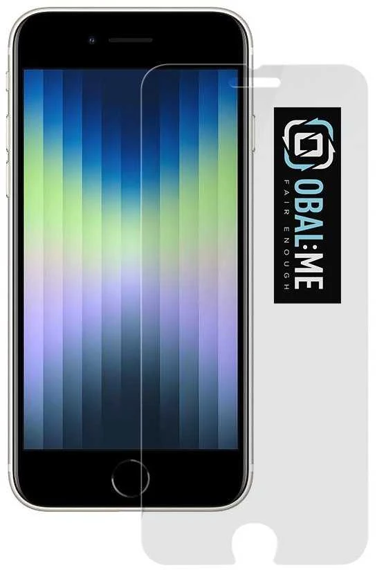 OBAL:ME Multipack 2.5D Apsauginis stiklas ekranui, skirtas iPhone 7/8/SE2020/SE2022 Clear (10vnt)