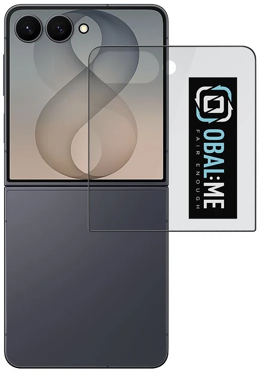 OBAL:ME Privacy 5D tempered glass for phone Samsung Galaxy Z Flip 8 (F776) (privacy effect)