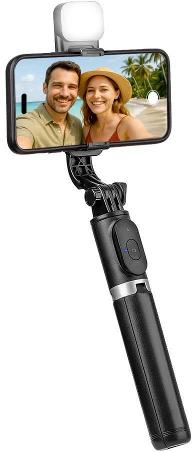 OBAL:ME SelfiePod Glow Juodas