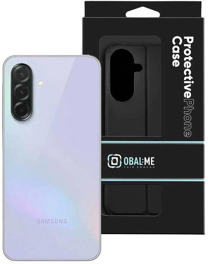 OBAL:ME SmoothTouch dėklas skirtas Samsung Galaxy A37 5G juodos spalvos