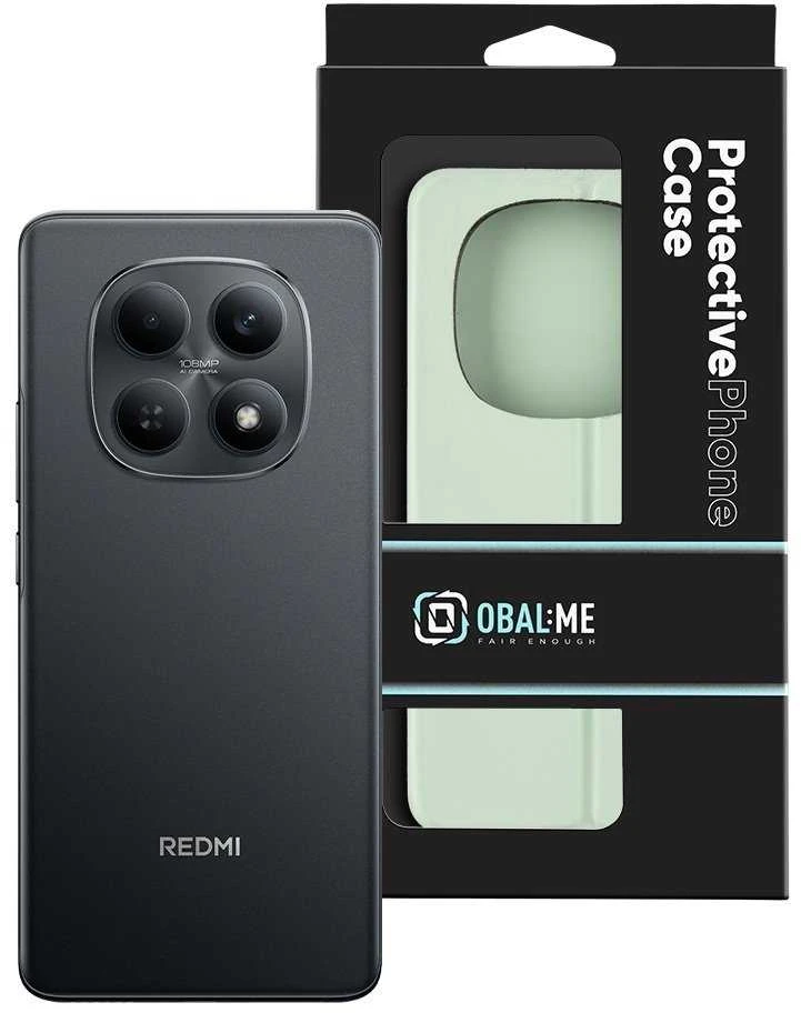 OBAL:ME SmoothTouch dėklas skirtas Xiaomi Redmi Note 15 4G/5G/Poco M8 5G Mint Žalias