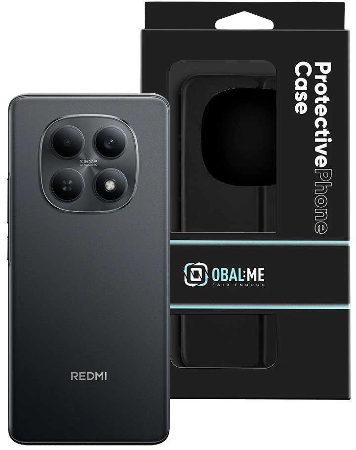 OBAL:ME SmoothTouch dėklas skirtas Xiaomi Redmi Note 15 4G/5G/Poco M8 5G juodos spalvos
