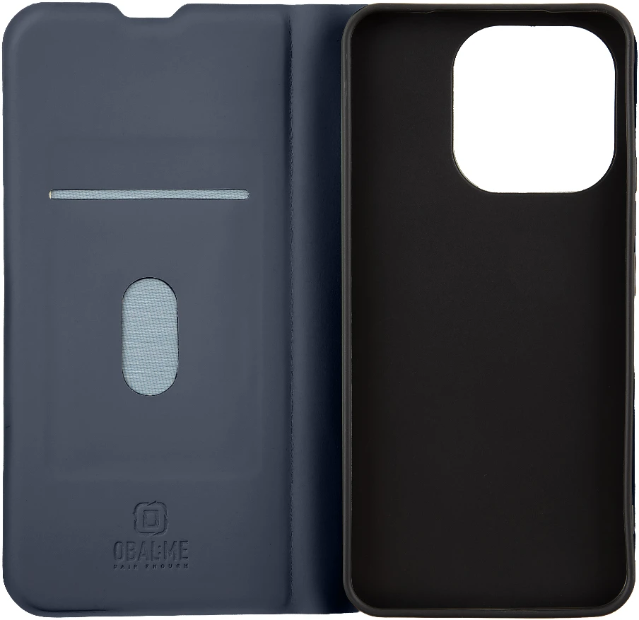 OBAL:ME SmoothTouch dėklas, skirtas Xiaomi Redmi Note 17 Pro Max 5G, tamsiai mėlynas