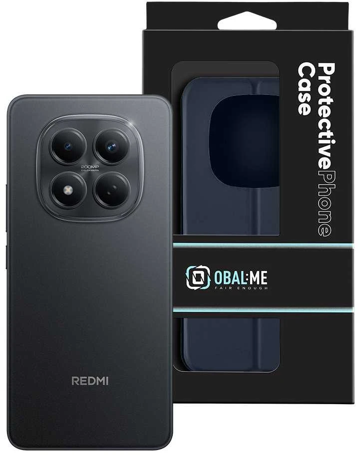 OBAL:ME SmoothTouch dėklas skirtas Xiaomi Redmi Note 15 Pro 4G mėlynos spalvos