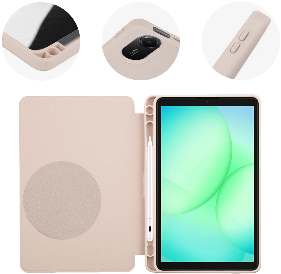 OBAL:ME SolidTab dėklas Samsung Galaxy Tab A11/A9 Blush