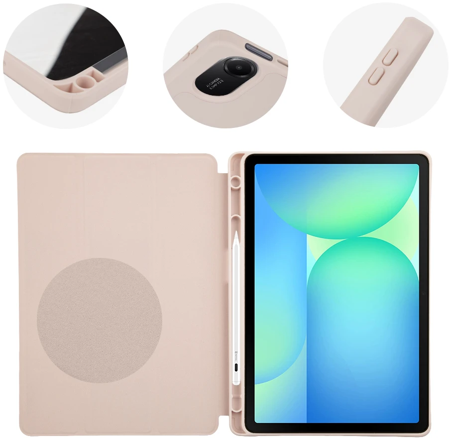OBAL:ME SolidTab Case for Samsung Galaxy Tab S10 Lite/S9/S9 FE/S10 FE Blush