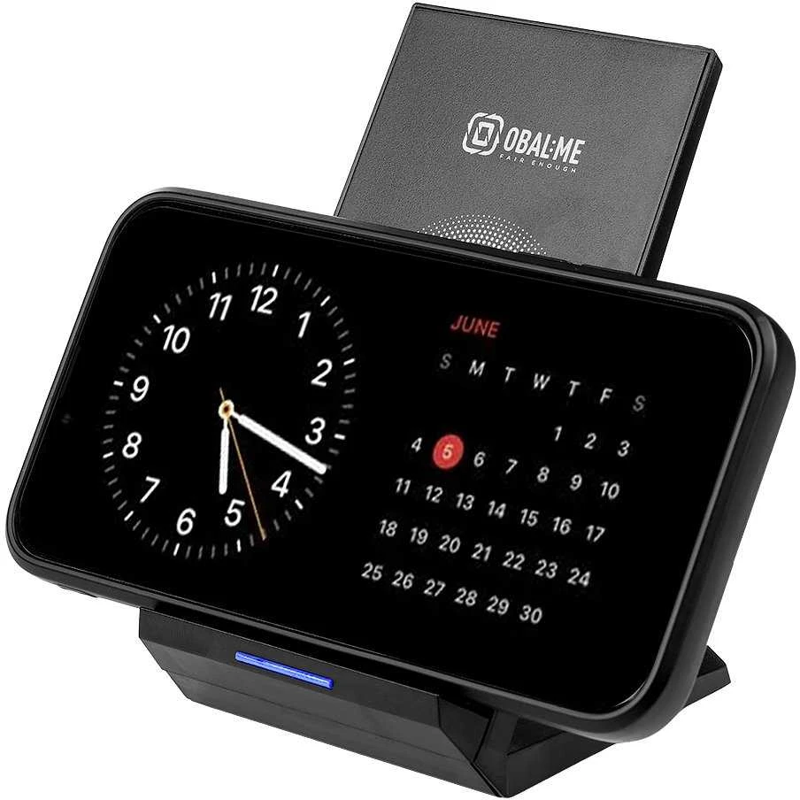 OBAL:ME belaidis įkrovimo stovas „StandCharger“, 15 W, Juodas