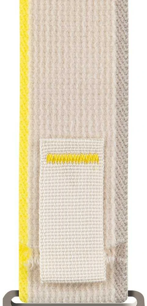 OBAL:ME Textile apyrankė skirta Apple Watch 42-49mm M-L rusvai gelsvas/Geltona