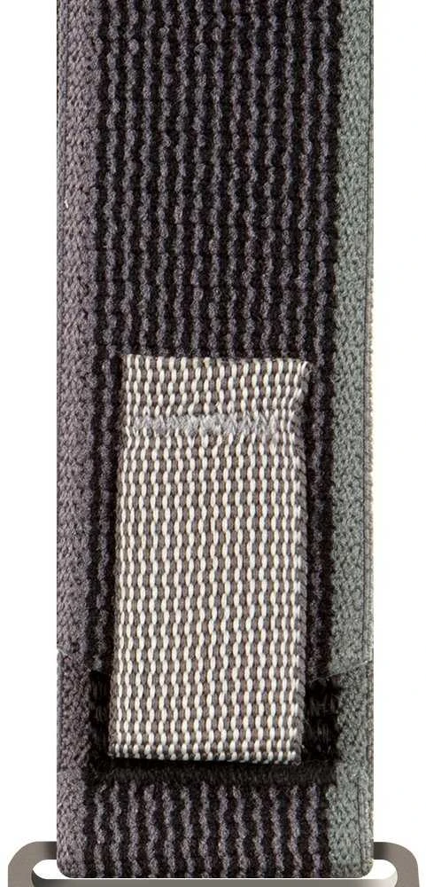 OBAL:ME Textile apyrankė skirta Apple Watch 42-49mm M-L pilkos spalvos/žalios spalvos